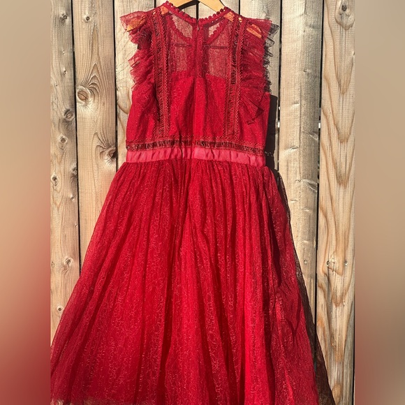 Trish scully child Clarissa dress in red - Picture 9 of 9